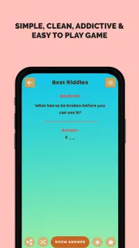 Tricky Riddles with Answers & Free Offline Riddles Screen Shot 2