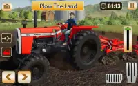 Simulator pertanian Mengemudi Traktor Offroad 2020 Screen Shot 0