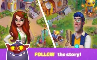 Bounceville Stories: Bubble Pop & Witch-Blast Game Screen Shot 14