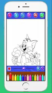 Tom & Jerry Coloring Books Screen Shot 1