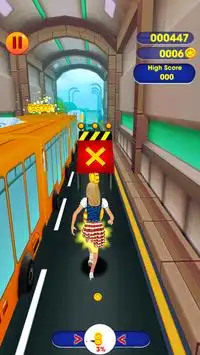 Subway Princess Dash Runner Screen Shot 2