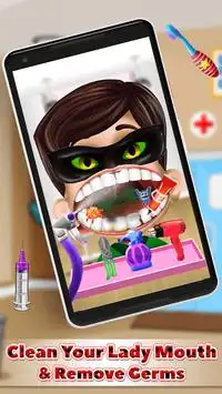 Dentist doctor for Ladybug Screen Shot 0