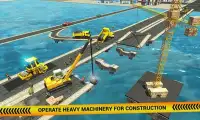 Heavy Duty Offroad River Bridge Construction Games Screen Shot 4