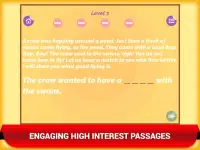 Reading Comprehension Fun Game Englisch Sprachen Screen Shot 1