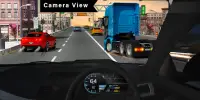 Jogo de corrida de carros rodoviários Screen Shot 0