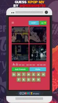 Guess Kpop MV by Screenshots Quiz Screen Shot 0