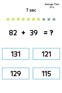 수학 게임-계산 능력 향상(두뇌 트레이닝) Screen Shot 0
