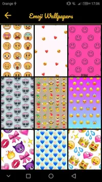 Emoji Background Photo Editor & Emoji Wallpaper 💛 Screen Shot 2