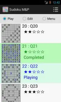 Sudoku M&P Screen Shot 0