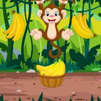 Jungle Monkey - Monkey Banana Island Banana Catch
