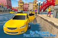 Schwimmendes Wasser: City Taxi Driving 2018 Screen Shot 10