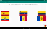 Countries, Capital cities, Continents, Flags Quiz Screen Shot 17