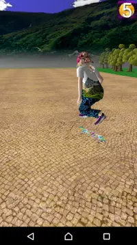 SkateBoarder Girl Screen Shot 1
