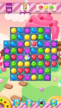Jelly Candy Puzzle - Match 3 Game Screen Shot 2