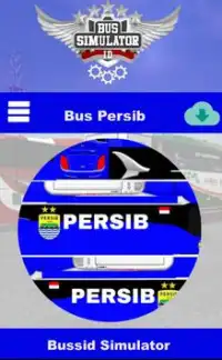 Livery Bussid Persib Bandung Screen Shot 2
