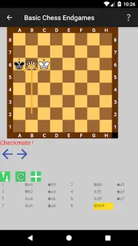 Basic chess endgames Screen Shot 3
