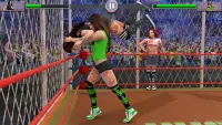 Cage Wrestling 2021: Diversão real lutando Screen Shot 2