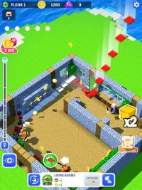 タワークラフト 3D - 放置建設ゲーム Screen Shot 8