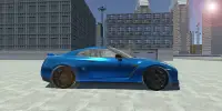 GT-R R35 Drift Simulator: Game Mobil Balap 3D-City Screen Shot 2
