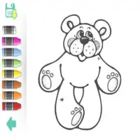 pictures for coloring Bear Screen Shot 1
