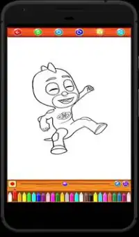 Coloringbook: PJ Hero MasKs Fans Screen Shot 2