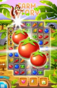 Fruit Harvest : Heroes Match3 Puzzle Game 2018 Screen Shot 0