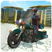 Extreme Police : Motorbike Rider Simulator Game 3D