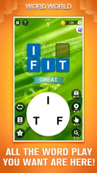 Word World - New Word Game & Puzzles Screen Shot 1