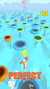 Trampoline Race Screen Shot 1