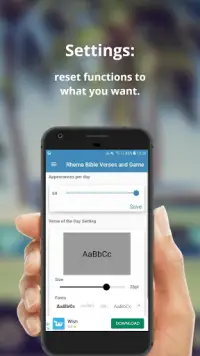 Rhema Verses and Game from KJV Bible Screen Shot 7
