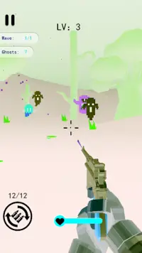 Ghost Pixel Gun:3d Shooter Games Screen Shot 1