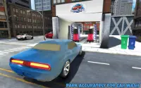 Real Car Wash Job: Gas Station Car Parking Games Screen Shot 3