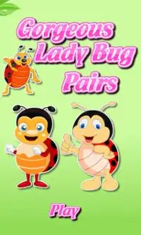 Matching Game-Gorgeous LadyBug Screen Shot 0