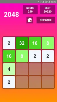 2048 Circle Screen Shot 2