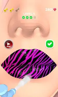 Lip Art 3D: Coloring Art Lip Screen Shot 3