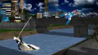 Super Flying Man Sim 3D Screen Shot 6