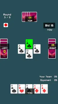 Card Game 29 :Multiplayer Game Screen Shot 2