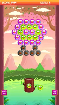 Birds Bubble Shooter Screen Shot 2