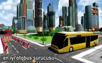 otobüs simülatörü şehir sürücüsü Screen Shot 1