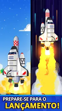 Rocket Star - Império Espacial Screen Shot 1
