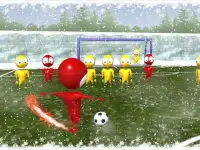 Kids Soccer League Striker: Winter Football 2018 Screen Shot 3