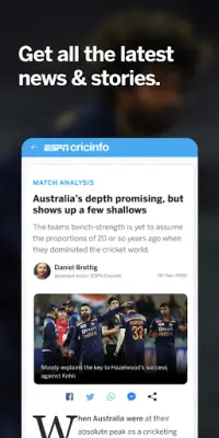 ESPNCricinfo - Live Cricket Sc Screen Shot 5