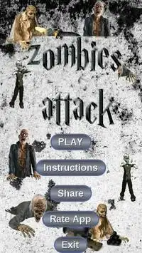 Zombies Attack Screen Shot 0