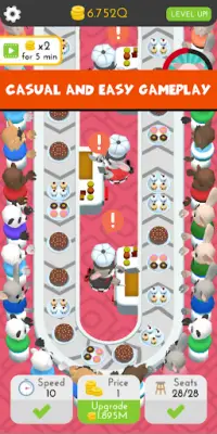 Pet Cafe: Idle Cooking Bar Tycoon Screen Shot 1