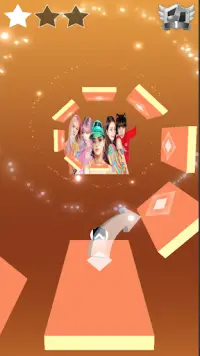 BLACKPINK - İce Cream Hop Tiles: Ball Dancing Screen Shot 0