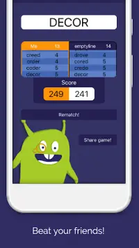 Mr Jotto - The Classic Word Game Screen Shot 2