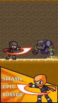 Guerreiro Ninja: Luta Sombria Screen Shot 2