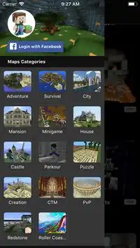 Skywar Castle Maps for Minecraft PE Screen Shot 1