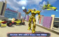 Bus Robot Formula Car Transformation War Game 2021 Screen Shot 3