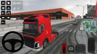 Truck Simulator Snow Roads Screen Shot 3